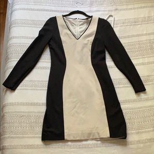 Form fitting banana republic dress